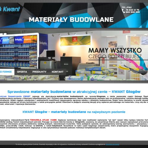 Materiały budowlane - Głogów