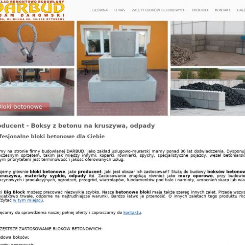 Rzeszów - bloki betonowe śląsk