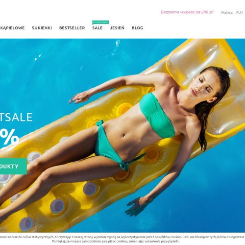 Stroje kąpielowe zakrywające brzuch w Poznaniu