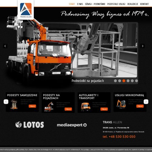 Nowy Sącz - podnośnik koszowy