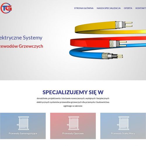 Elektryczne systemy przewodów grzewczych dla przemysłu Wrocław