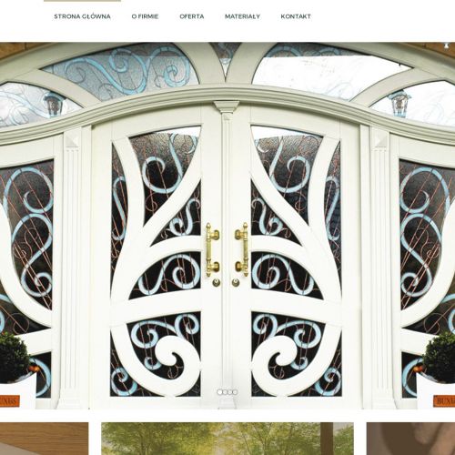 Drzwi dębowe zewnętrzne