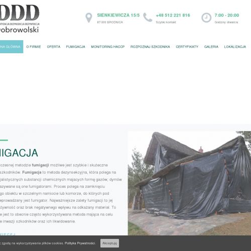 Brodnica - zwalczanie prusaków