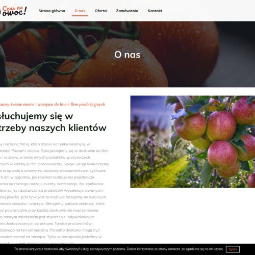 Dostawa świeżych owoców do firmy - Poznań