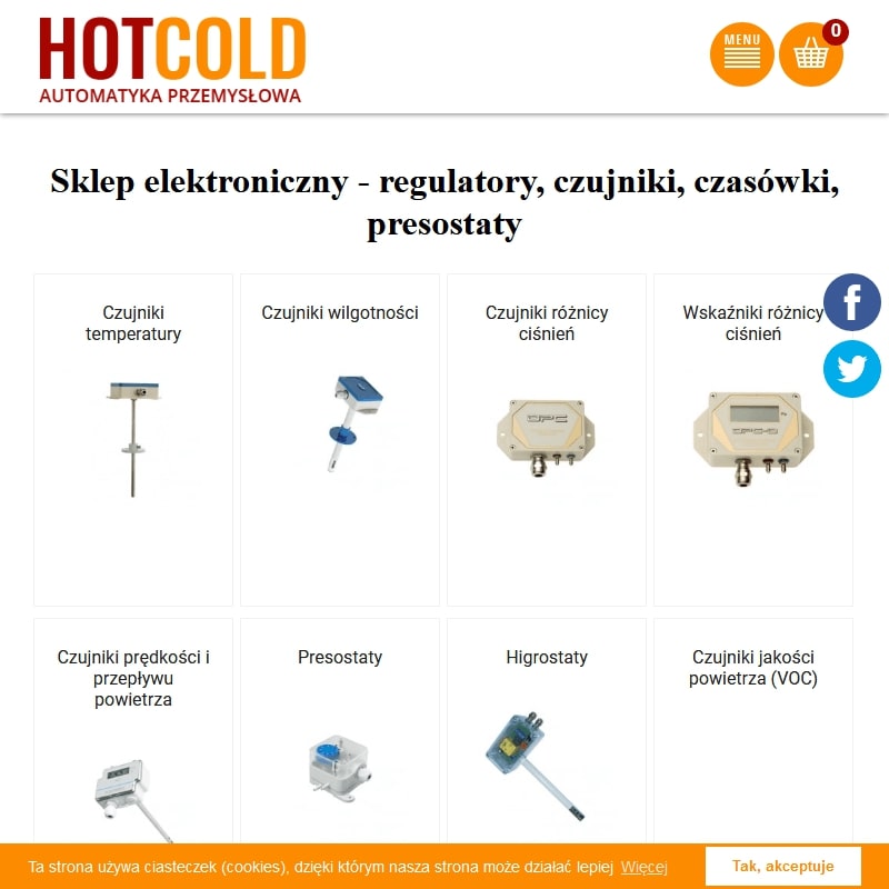 Regulator temperatury i wilgotności do inkubatora