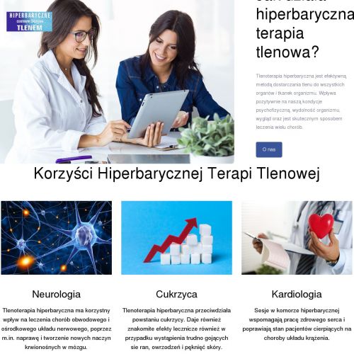 Tlenoterapia w komorze hiperbarycznej - Katowice