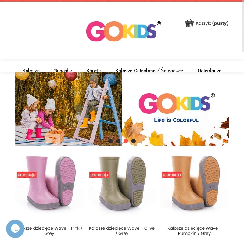 Sandałki piankowe dla dzieci