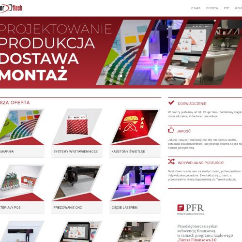 Wydruk baneru - Warszawa