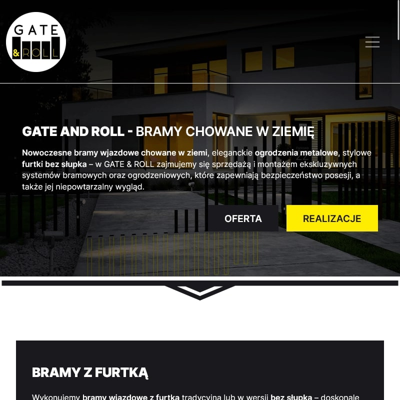 Ogrodzenie pionowe nowoczesne