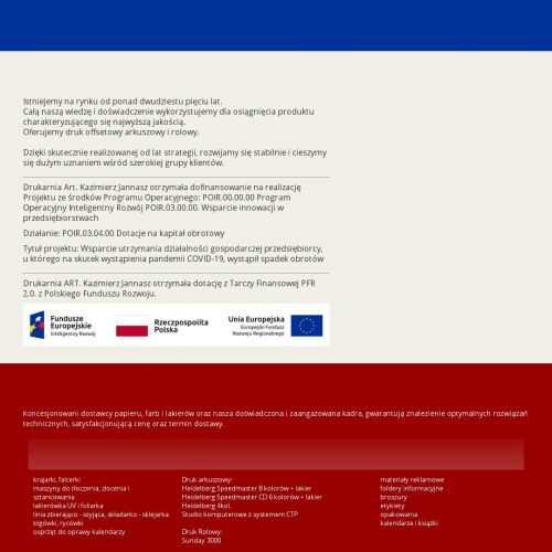 Druk ulotek w Warszawie