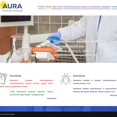 Kraków - dezynfekcja pomieszczeń