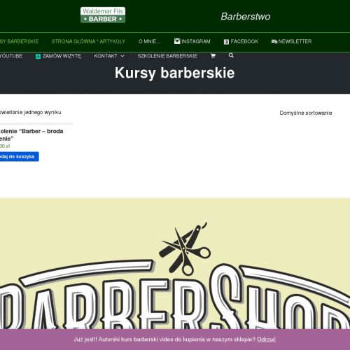 Barber kursy w Krakowie