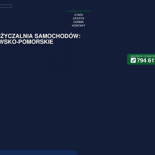 Inowrocław - wypożyczalnia samochodów w trójmieście