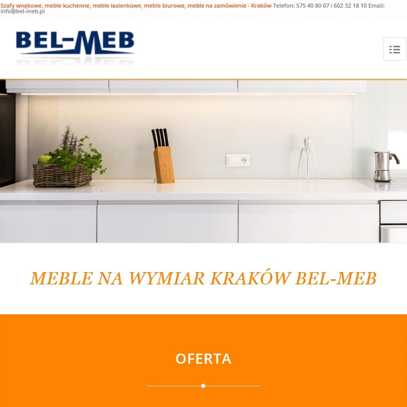 Kraków - szafy przesuwne na wymiar