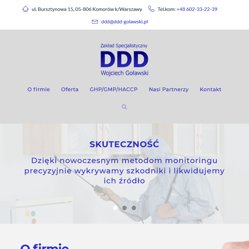 Dezynsekcja w Warszawie