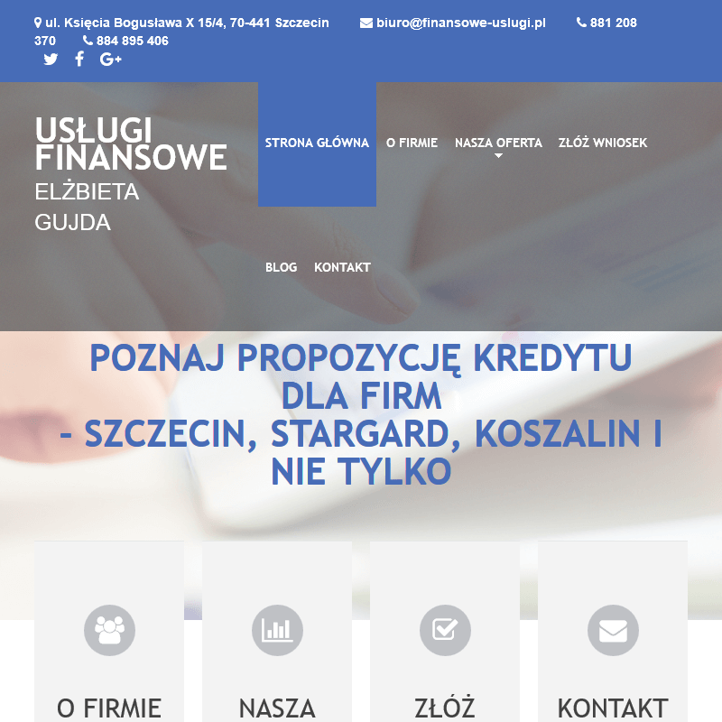 Pożyczka gotówkowa w Szczecinie