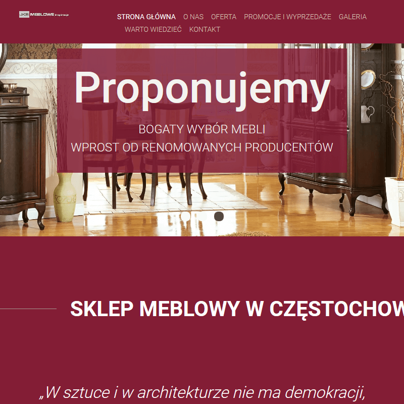 Katowice - modne meble