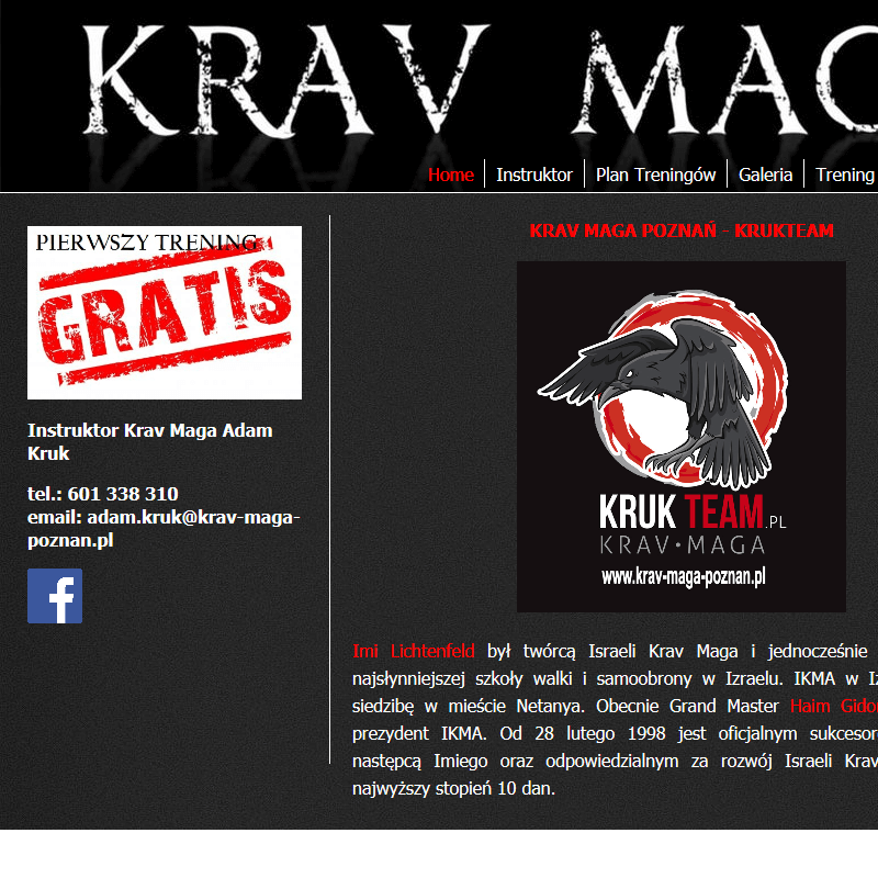 Trening indywidualny krav maga w Poznaniu