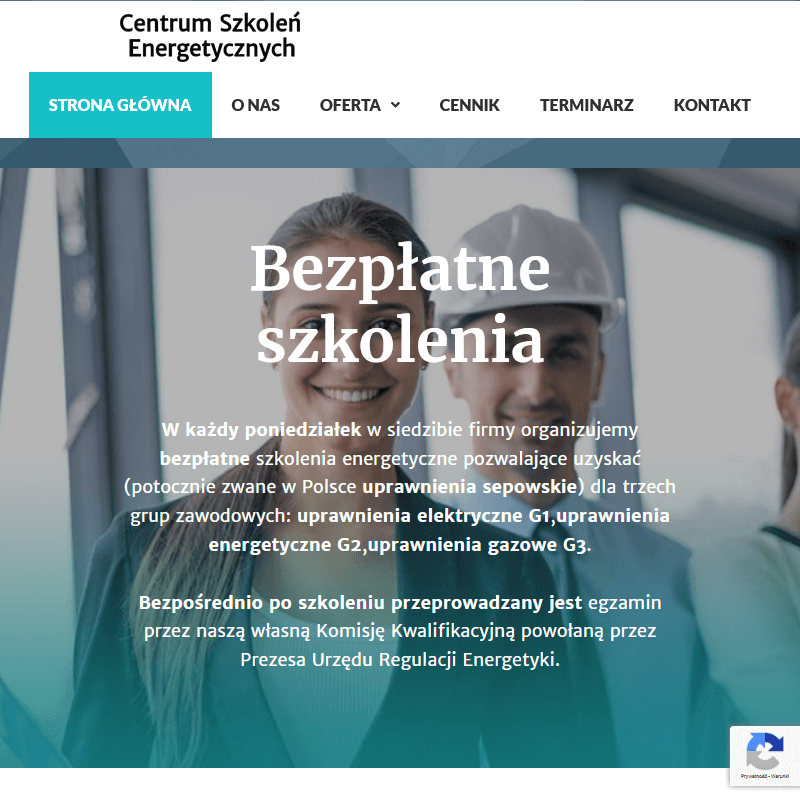 Uprawnienia energetyczne - Warszawa