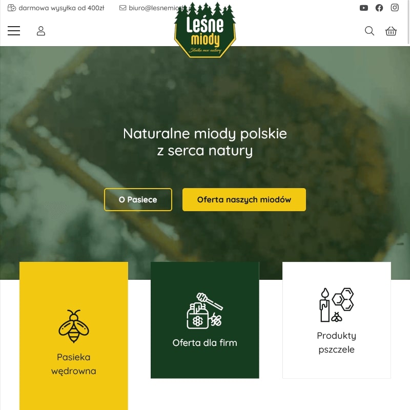 Miód z lipy w Krośnie