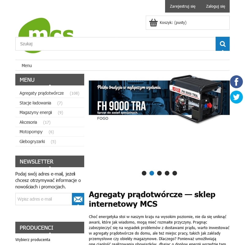 Agregaty prądotwórcze na wom