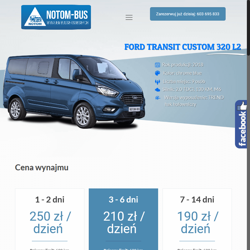 Wynajem vanów śrem w Lesznie