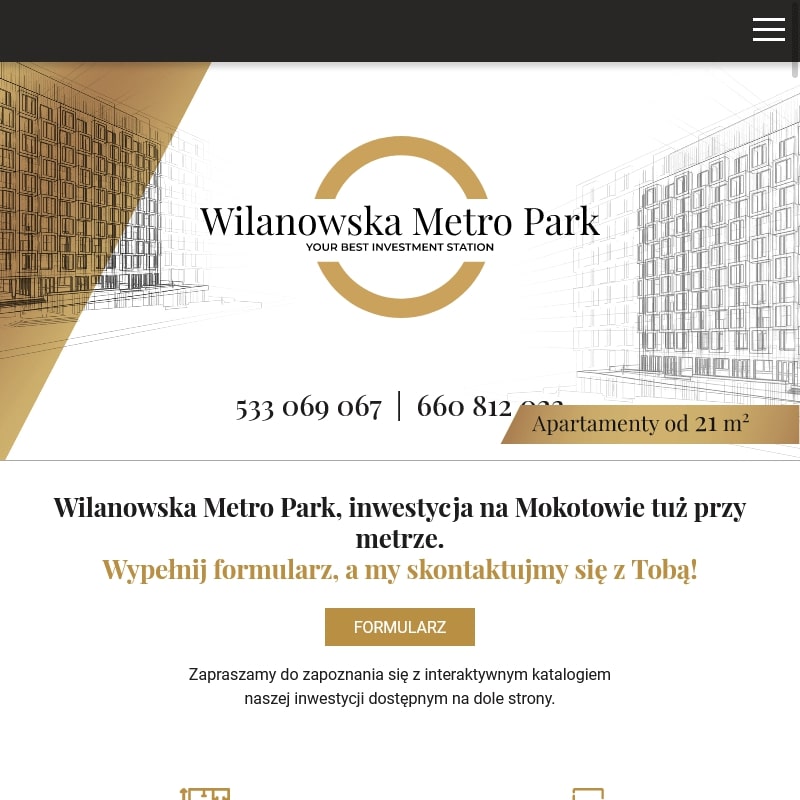 Mieszkania przy metrze wilanowska - Warszawa