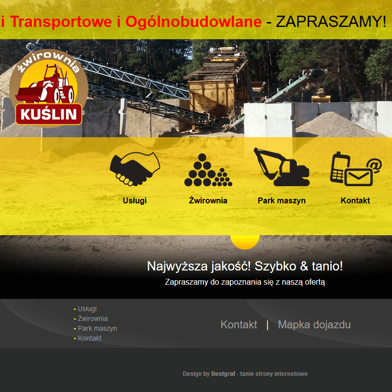 Sprzedaż piasku Nowy Tomyśl